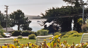Bodega Bay view from the the Inn